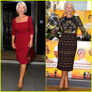 Helen Mirren is Red Hot for the GQ Men of the Year Awards 2014 After 'Hundred Foot Journey' Press!