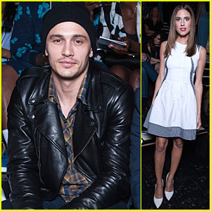 James Franco Shows His Urban Street Style at Opening Ceremony Fashion Show