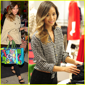 Jamie Chung is a Blue Jean Baby in the Big Apple