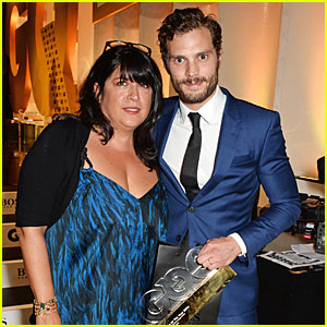 Jamie Dornan & E.L. James Have 'Fifty Shades of Grey' Reunion at GQ Men of the Year Awards 2014