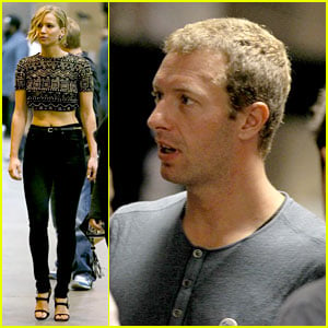 Jennifer Lawrence Joins Chris Martin Backstage at iHeartRadio Music Festival 2014! (Photos)