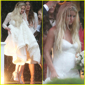 Ashlee Simpson's Wedding Dress Revealed - See Pics From Her Wedding Ceremony!