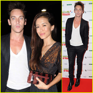 Jonathan Rhys Meyers Makes First Official Appearance with Girlfriend Mara Lane