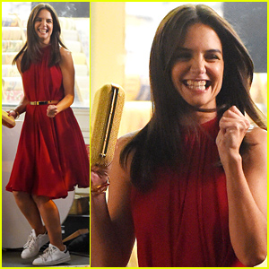 Katie Holmes Dances & Gets Groovin' on Set - See the Fun Pics!