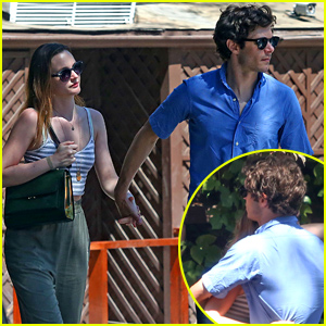 Leighton Meester & Adam Brody Share Sweet Embrace During Labor Day Weekend Getaway