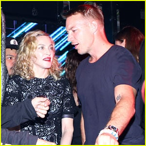 Madonna Parties with Diplo at Jeremy Scott NYFW After Party