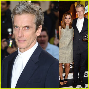 Jenna Coleman Brings Her New 'Doctor' Peter Capaldi to GQ Men Of The Year Awards 2014
