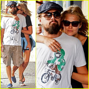 Toni Garrn Can't Keep Her Hands Off of Boyfriend Leonardo DiCaprio in NYC