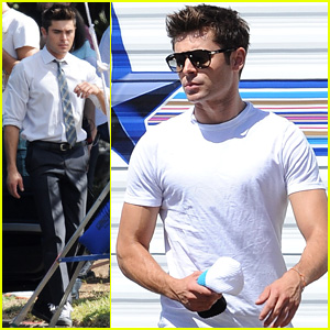 Zac Efron Suits Up with Jon Bernthal for 'We Are Your Friends'