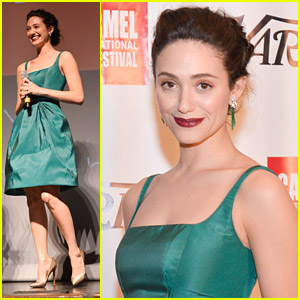Emmy Rossum Picks Up Breakthrough Award at Carmel International Film