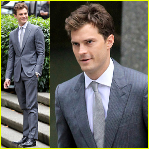 Jamie Dornan Is Back as Christian Grey for 'Fifty Shades of Grey' Reshoots - See the New Set Photos!