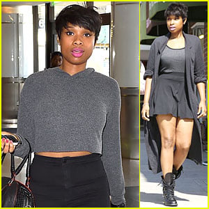 Jennifer Hudson Travels to NYC to Sing 'It's Your World'