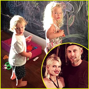 Jessica Simpson's Kids Are Ridiculously Cute in These New Pics