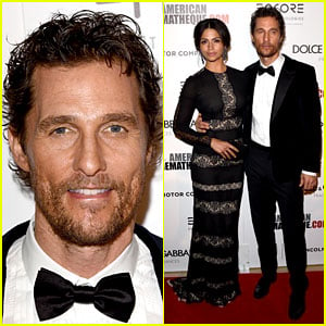 Matthew McConaughey Has Wife Camila Alves By His Side at American Cinematheque Award Event!
