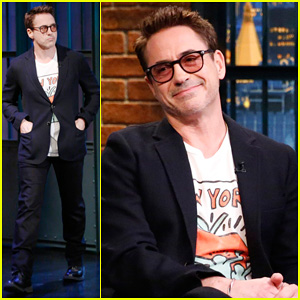 Robert Downey, Jr. Declares Himself 'Mayor of Comic-Con' on 'Late Night' - Watch Here!