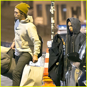 Robert Pattinson & FKA twigs Enjoy Shopping in Paris Together