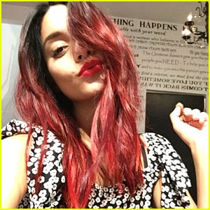 Vanessa Hudgens is Ready for Fall with Red Hair!