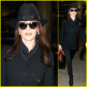Catherine Zeta-Jones Finishes Up 'Dad's Army' & Heads Back to Los Angeles