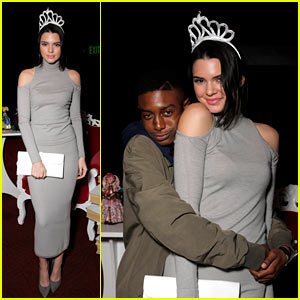 Kendall Jenner Is Just Jared’s Homecoming Queen, Wears Crown to Prove