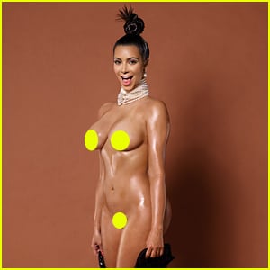 Kim Kardashian Is Full Frontal Nude for 'Paper' Magazine's New Images! (NSFW)