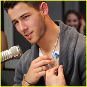 Nick Jonas Shaved His Chest On Ryan Seacrest's Radio Show - Watch Now!