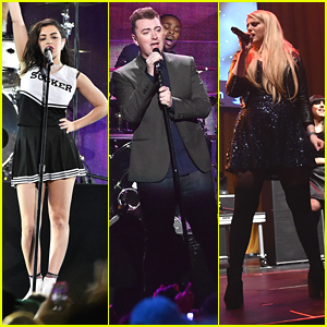 Charli XCX & Sam Smith Turn It Up For iHeartRadio's Jingle Ball 2014 - See The Pics!