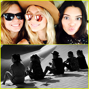 Kendall Jenner, Gigi Hadid & Cody Simpson Spend the Day in the Abu Dhabi Desert Before New Year's Eve