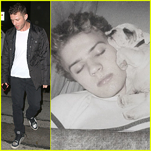 Ryan Phillippe Let His Late Pet Pooch Frank Rest On His Head in Cutest Throwback Thursday Pic Ever