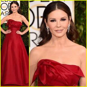 Catherine Zeta-Jones is Red Hot at Golden Globes 2015