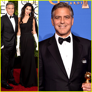 George Clooney Thanks Wife Amal During Golden Globes 2015 Acceptance Speech (Video)