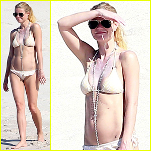 Gwyneth Paltrow Suns Herself In a Bikini While Celebrating Crystal Lourd's Birthday!