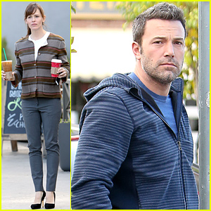 Ben Affleck & Jennifer Garner Wake Up & Grab Coffees Together