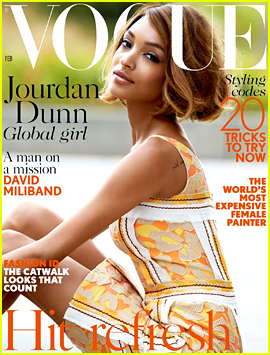 Jourdan Dunn Makes History for Black Women on 'British Vogue'