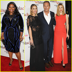 Kevin Costner & Family Join Octavia Spencer & 'Black or White' Cast at L.A. Premiere!