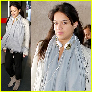 Michelle Rodriguez Puts All Drama Aside to Fly to Paris