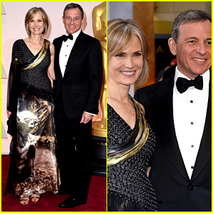 Disney CEO Bob Iger's Wife Wore a Yoda Dress to Oscars 2015