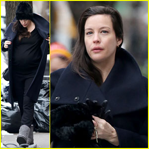 Pregnant Liv Tyler Gives a Peek at Her Baby Bump