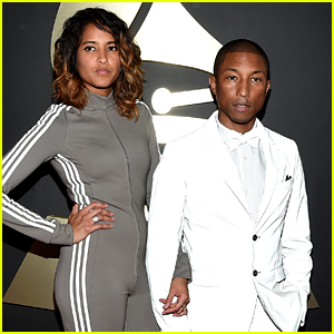 Pharrell Williams & Wife Helen Are ‘Happy’ at Grammys 2015 2015