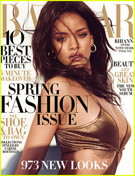 Rihanna Covers 'Harper's Bazaar,' Talks Fashion Risks & Swimming with the Sharks!