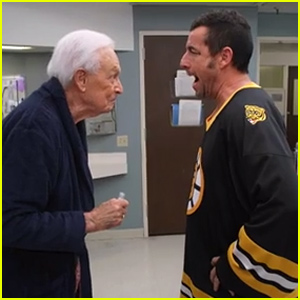 Adam Sandler & Bob Barker Recreate Their 'Happy Gilmore' Fight in Funny Video - Watch Now!