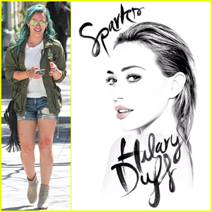 Hilary Duff Reveals 'Sparks' Official Single Cover - See it Here!
