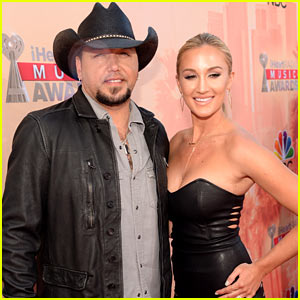 Jason Aldean & Wife Brittany Kerr Make First Appearance as Newlyweds!