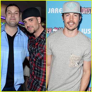 Mark Salling & Max Adler Throw It Back to 'Glee Days' with JJ!
