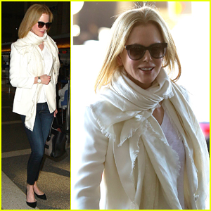 Nicole Kidman Hits LAX to Take Break From Filming ‘The Secret in Their