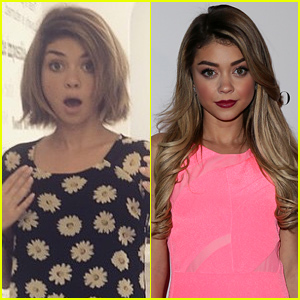 Sarah Hyland Chops Her Hair Off Into a Chic Summer Bob!