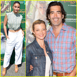 Amy Smart, Emmanuelle Chriqui, Taye Diggs & More Make It A Family Event at 'Monkey Kingdom' Premiere!