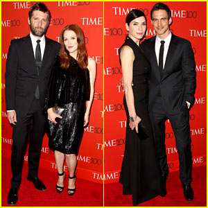 Julianne Moore & Julianna Margulies Bring Their Handsome Husbands to Time 100 Gala
