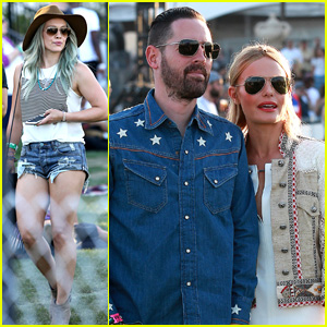 Kate Bosworth & Michael Polish Couple Up for Coachella 2015