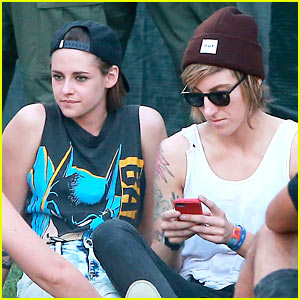Kristen Stewart Enjoys Coachella Weekend 2 with Alicia Cargile