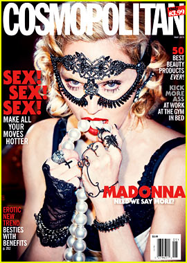 Madonna Is All About Sex for Cosmo's 50th Anniversary Issue
